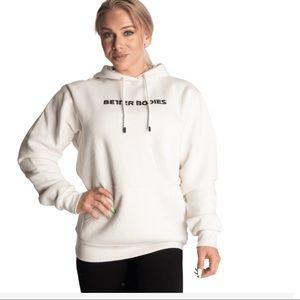 Better Bodies Logo Hoodie Black B8-10